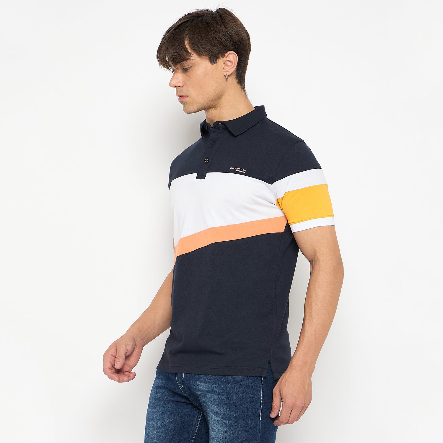 Duke Urban Men Half Sleeve Cotton T-shirt (LF7257)