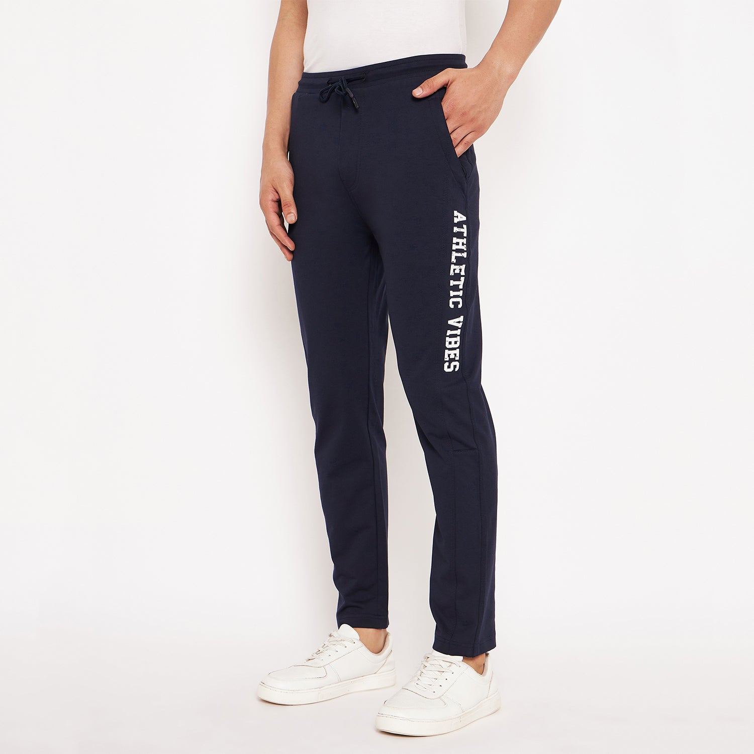 Duke Urban Men Solid Track Pant (LF5695)