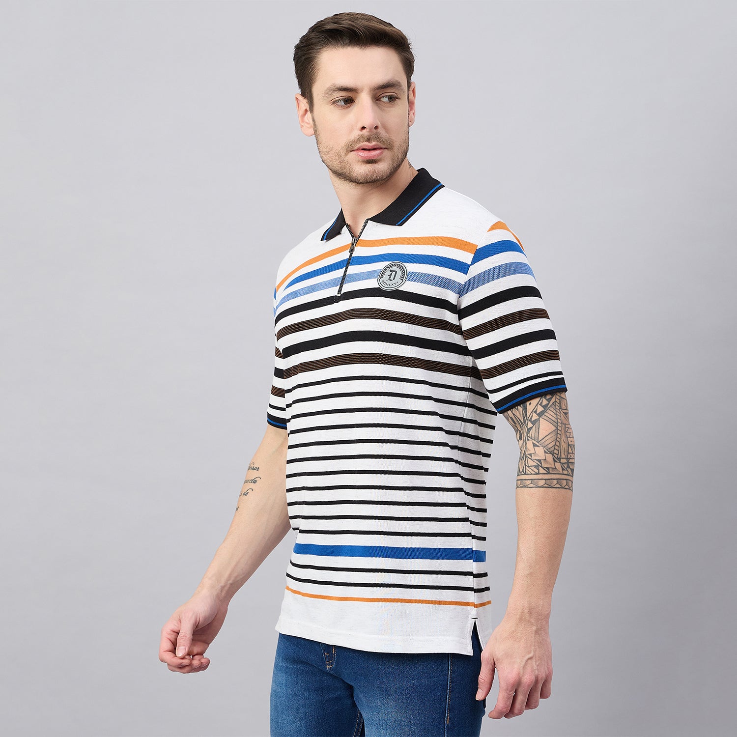 Duke Urban Men Half Sleeve Cotton Polo Tshirt (ON3252)