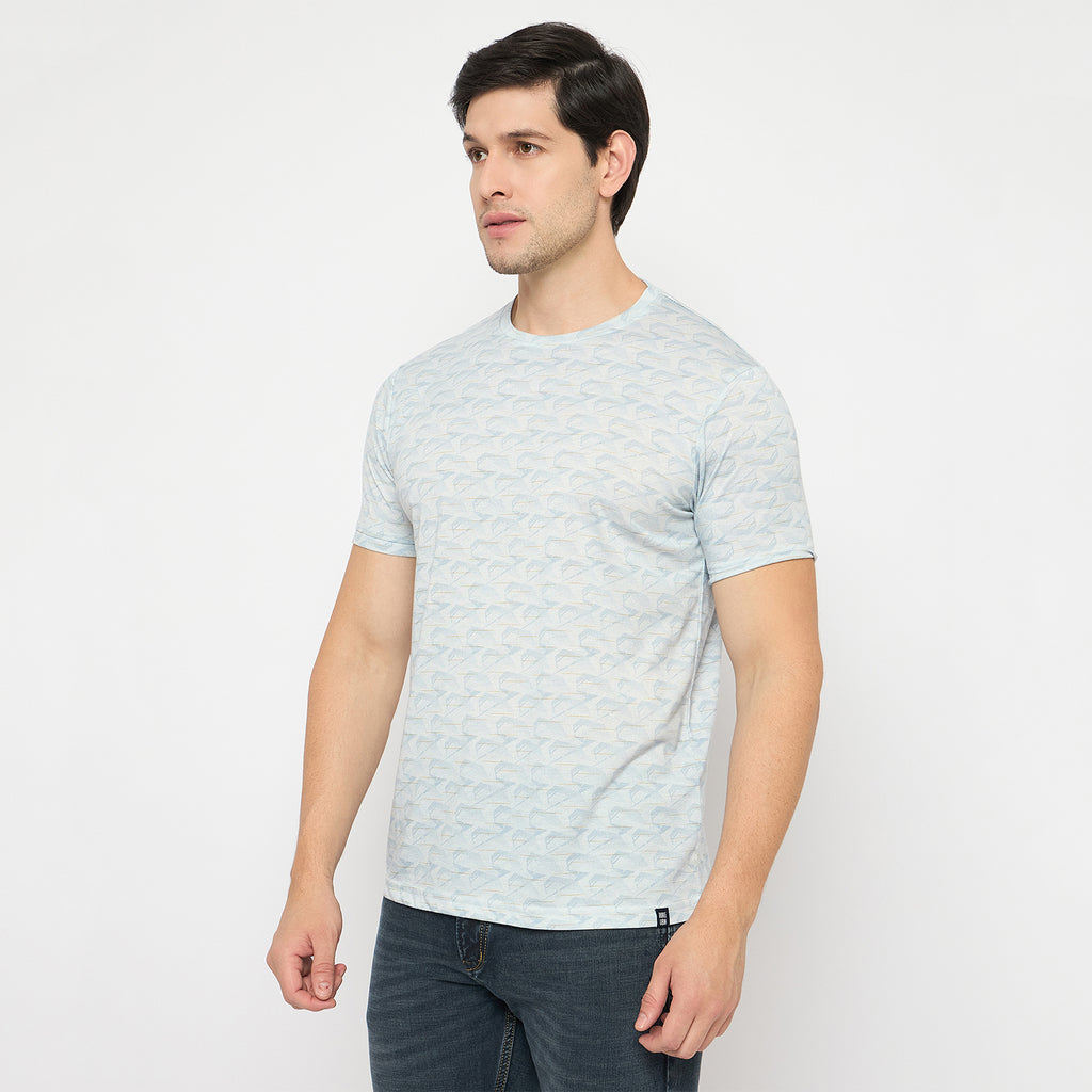 Duke Urban Men Half Sleeve Cotton Tshirt (LF7485)