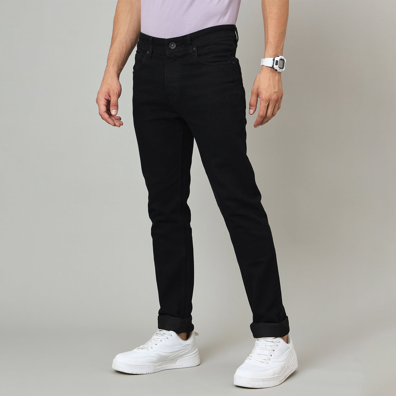Duke Urban Men Mid-Rise Stretchable Jeans (OND5900N)