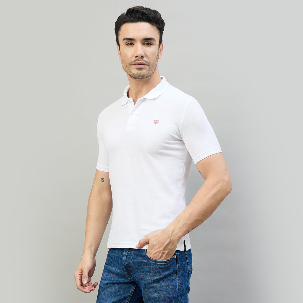 Duke Men Half Sleeve Cotton Smart Fit Casual T-shirt (SD71)