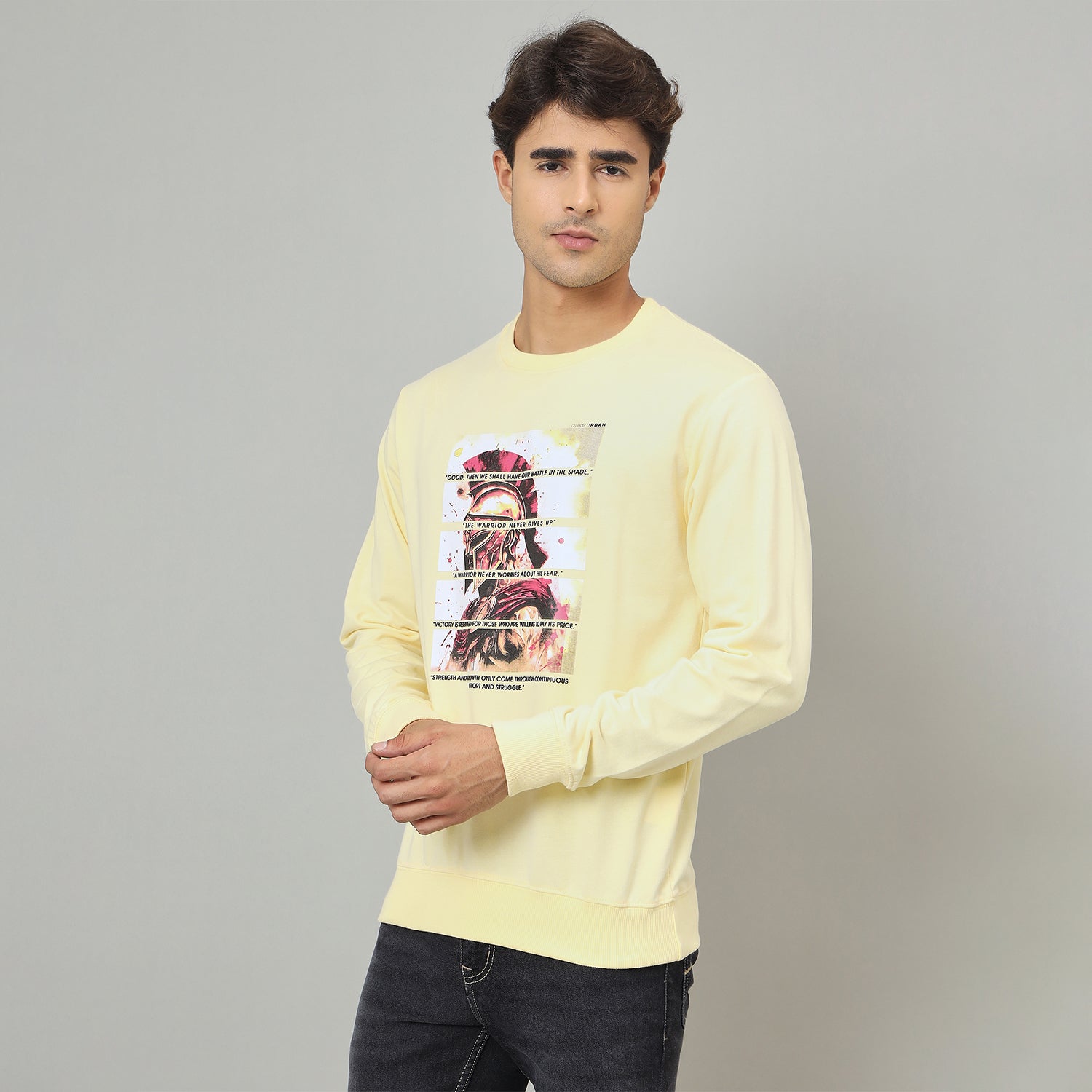 Duke Urban Men Round Neck Regular Sweatshirt (LF6437)