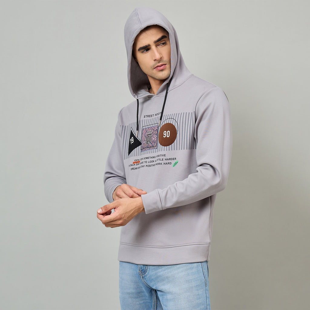 Duke Urban Men Hooded Regular Sweatshirt (LF6443)