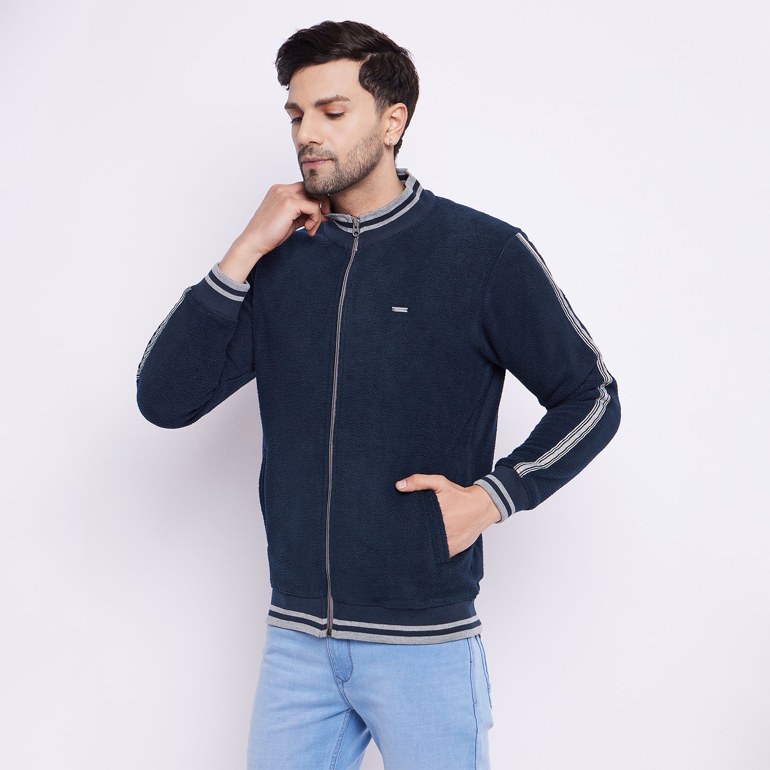 Duke Urban Men Zipper Sweatshirt (LF6291)
