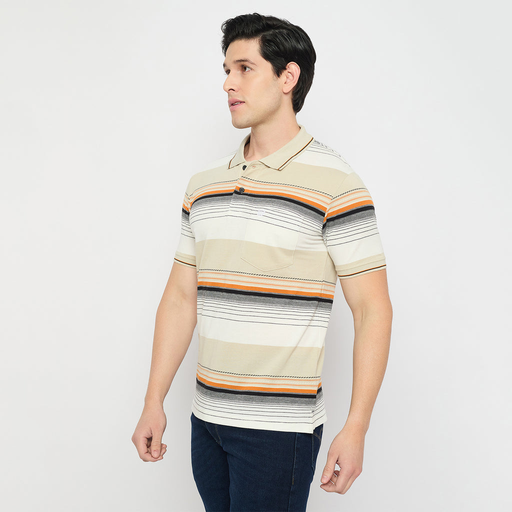 Duke Urban Men Half Sleeve Cotton Polo Tshirt (LF7384)