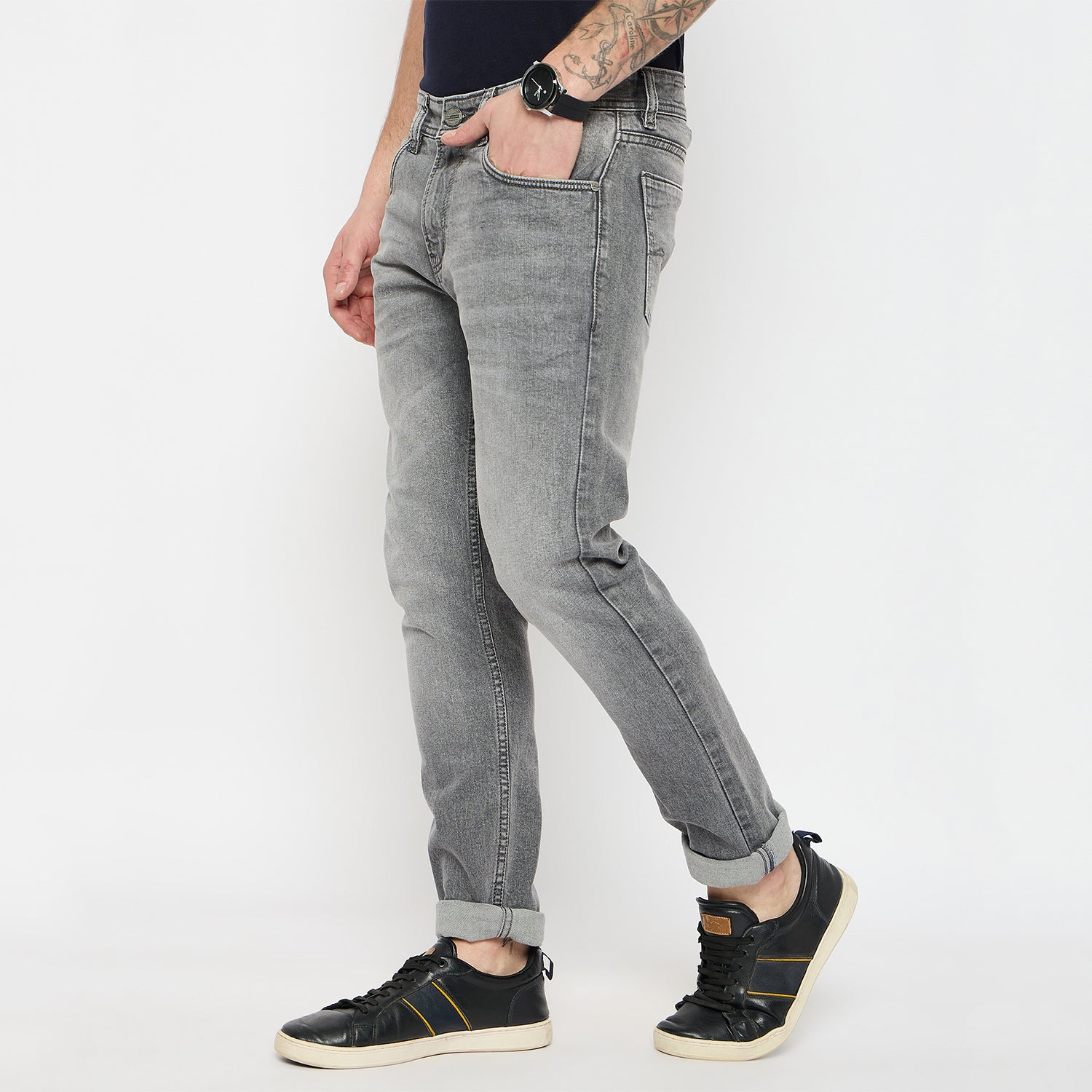 Duke Urban Men Slim Fit Stretchable Jeans (SDD5545)