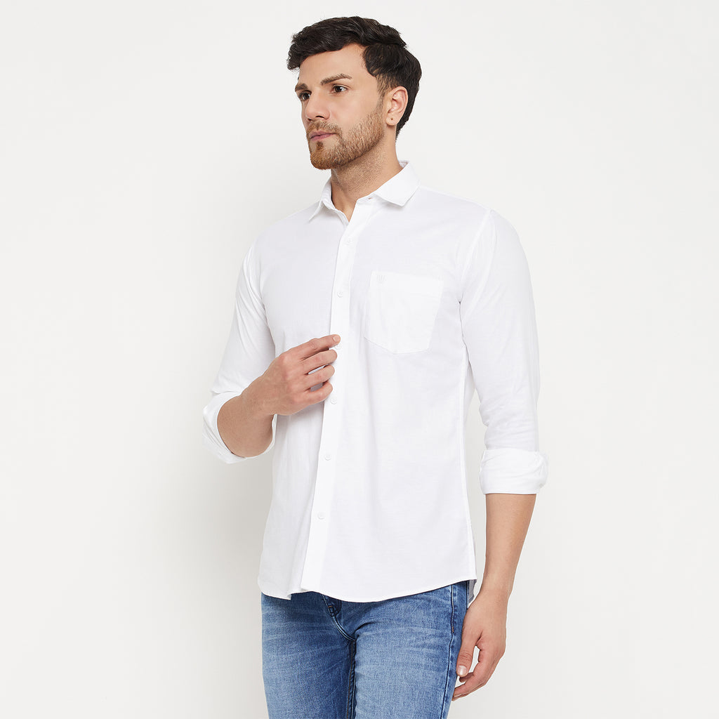 Duke Urban Men Full Sleeve Cotton Shirt (SDO8PLOS)