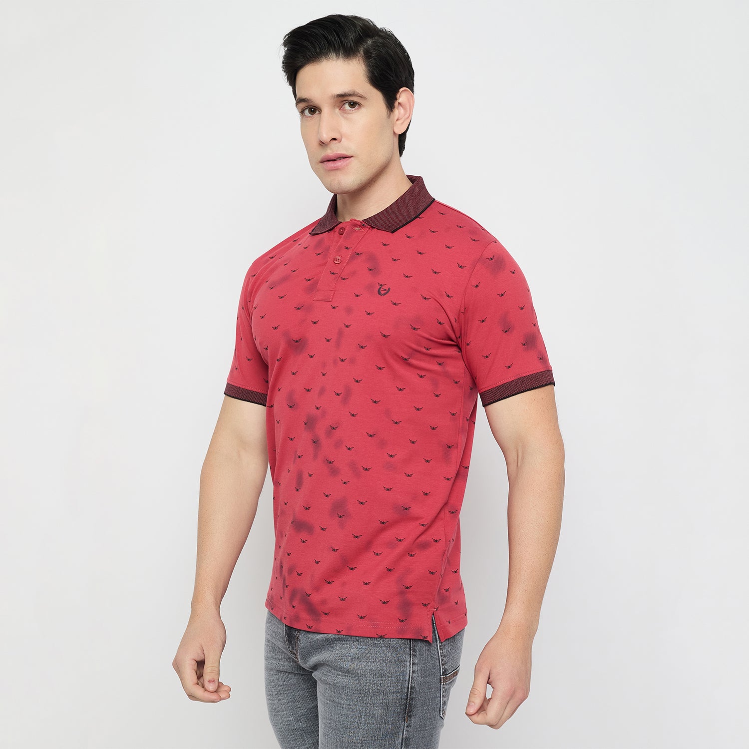 Duke Urban Men Half Sleeve Cotton Polo Tshirt (LF7310)