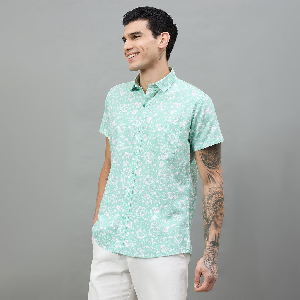 Duke Urban Men Short Style Casual Half Sleeve Shirt (SDO4PRAK)