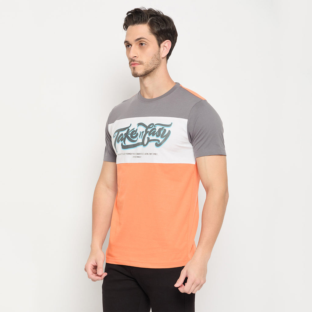 Duke Urban Men Half Sleeve Cotton T-shirt (ONLF257)