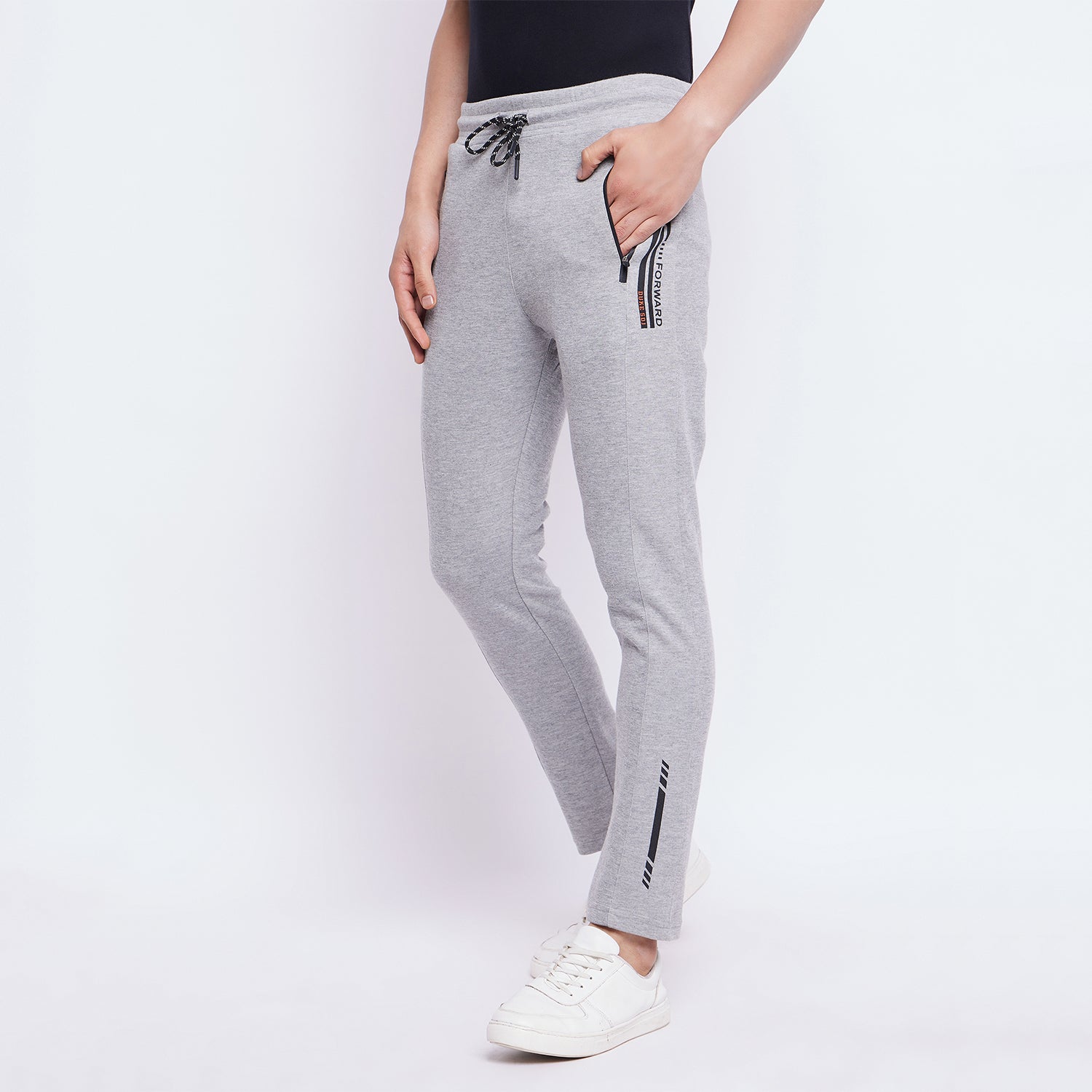 Duke Stardust Men Solid Track Pant (LF5683)