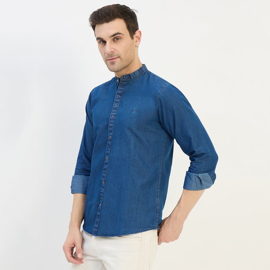 Duke Urban Men Full Sleeve Cotton Shirt (SDO9PLIB)