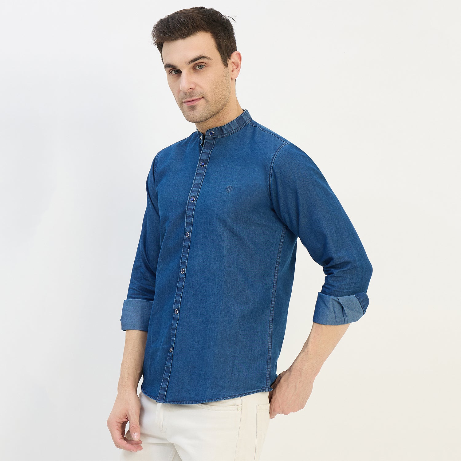 Duke Urban Men Full Sleeve Cotton Shirt (SDO9PLIB)