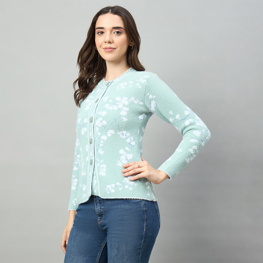 Duke Urban Women Full Sleeve Short Sweater (SDS1331)