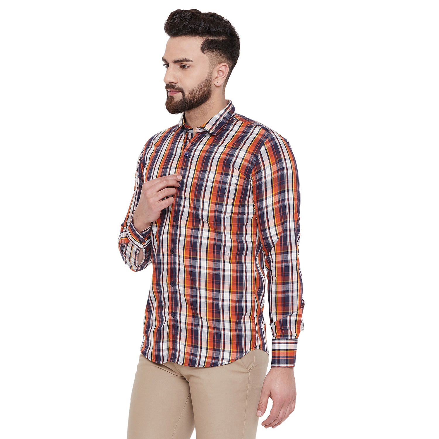 Duke Urban Men Full Sleeve Cotton Shirt (SDO8732)