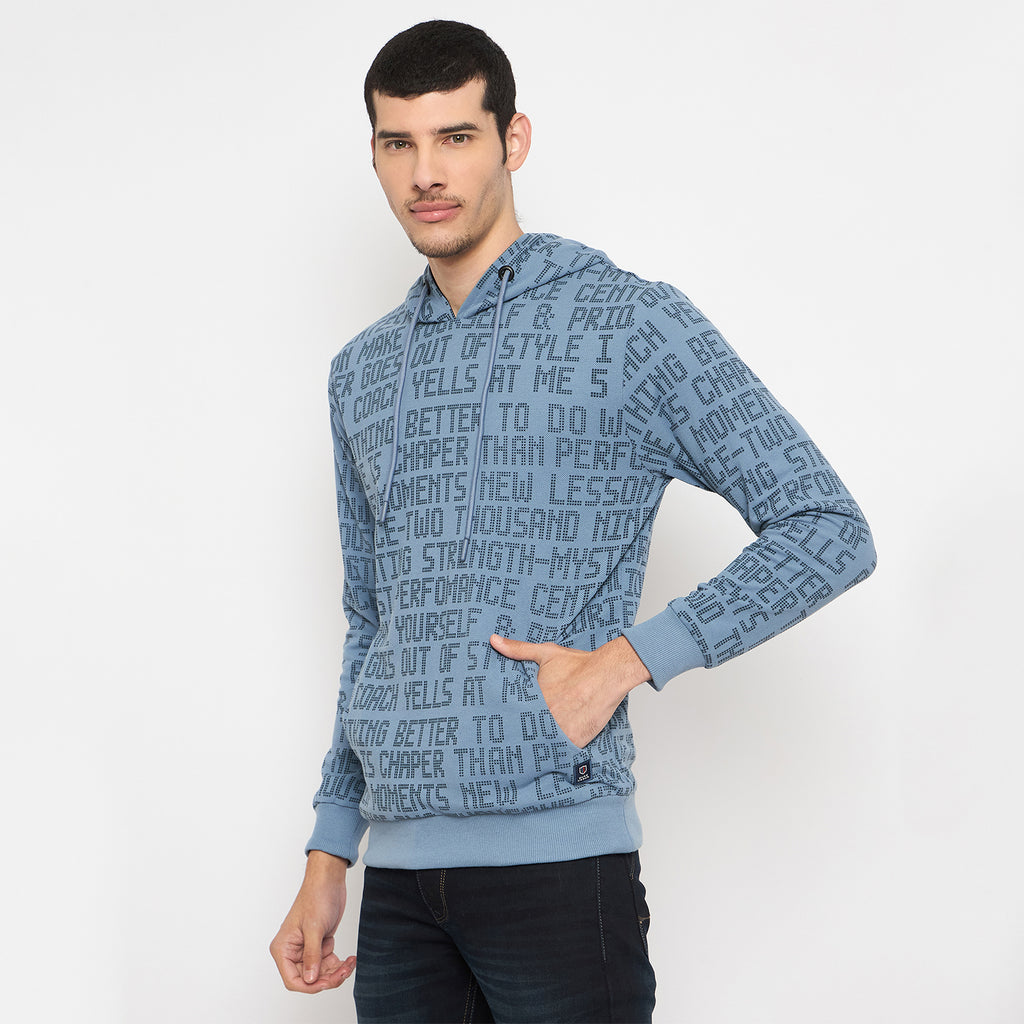 Duke Urban Men Full Sleeve Hooded Reversible Sweatshirt (LF6441)