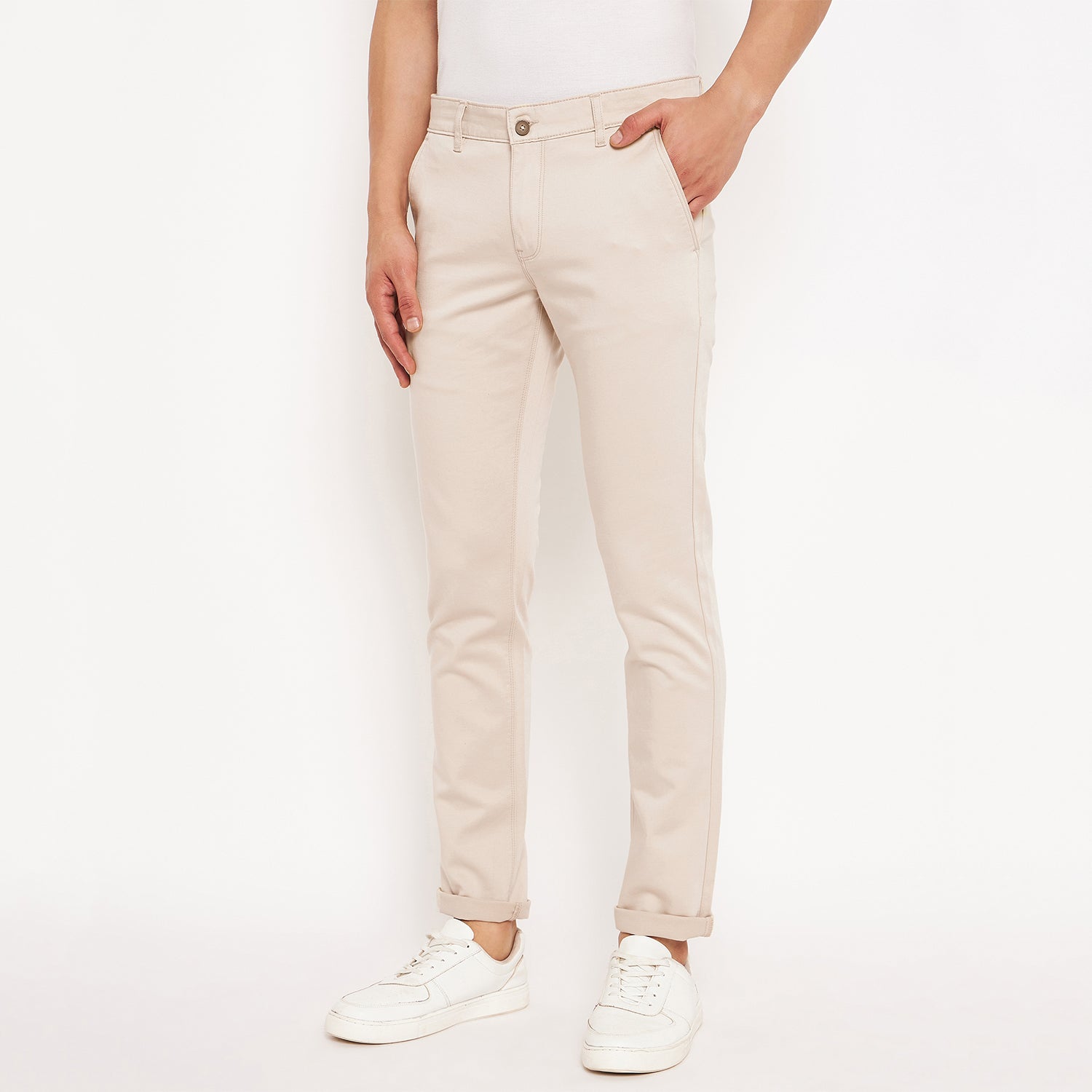 Duke Urban Men Solid Chinos Trousers (SDT4603)