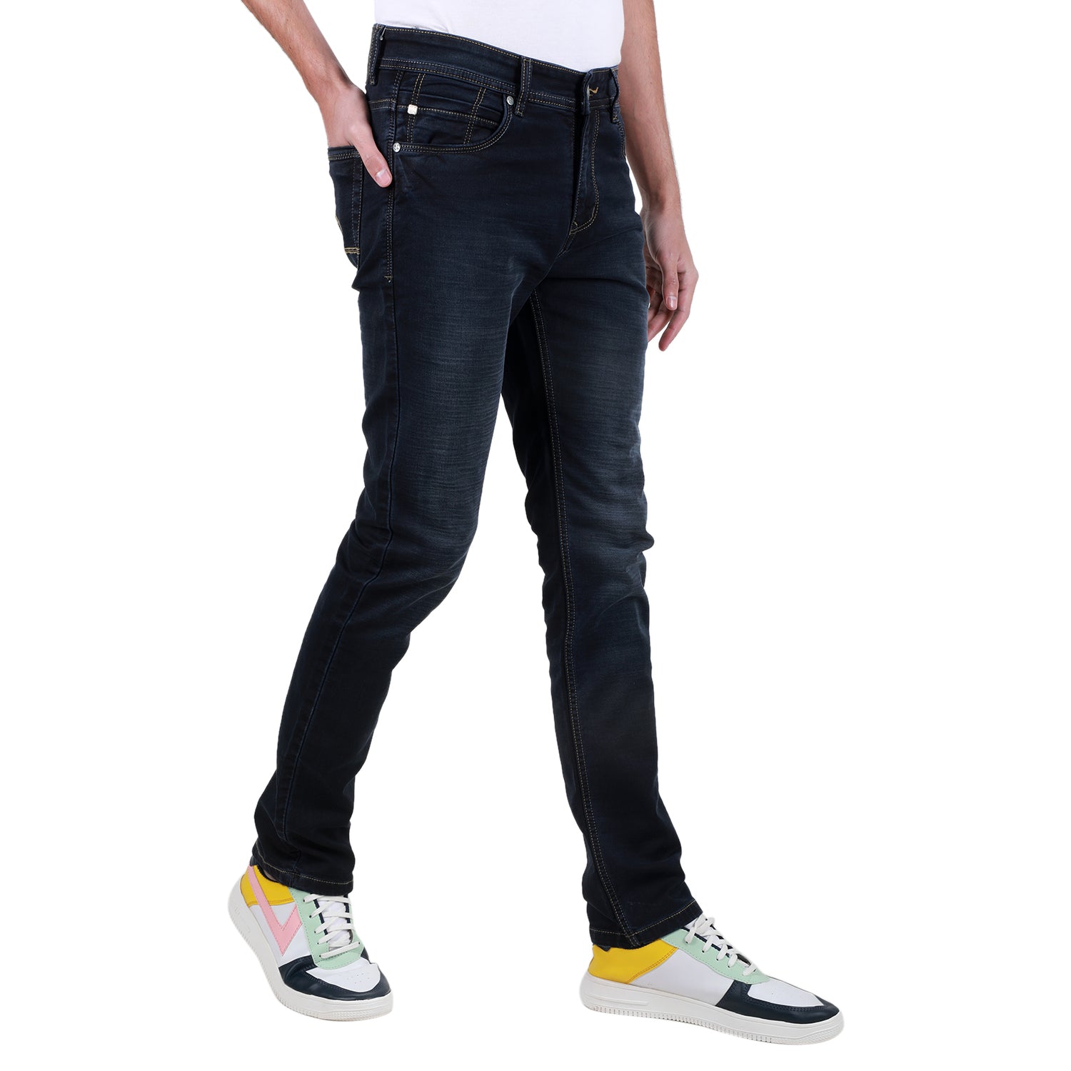 Duke Urban Men Stretchable Slim Fit Jeans (SDD5446)