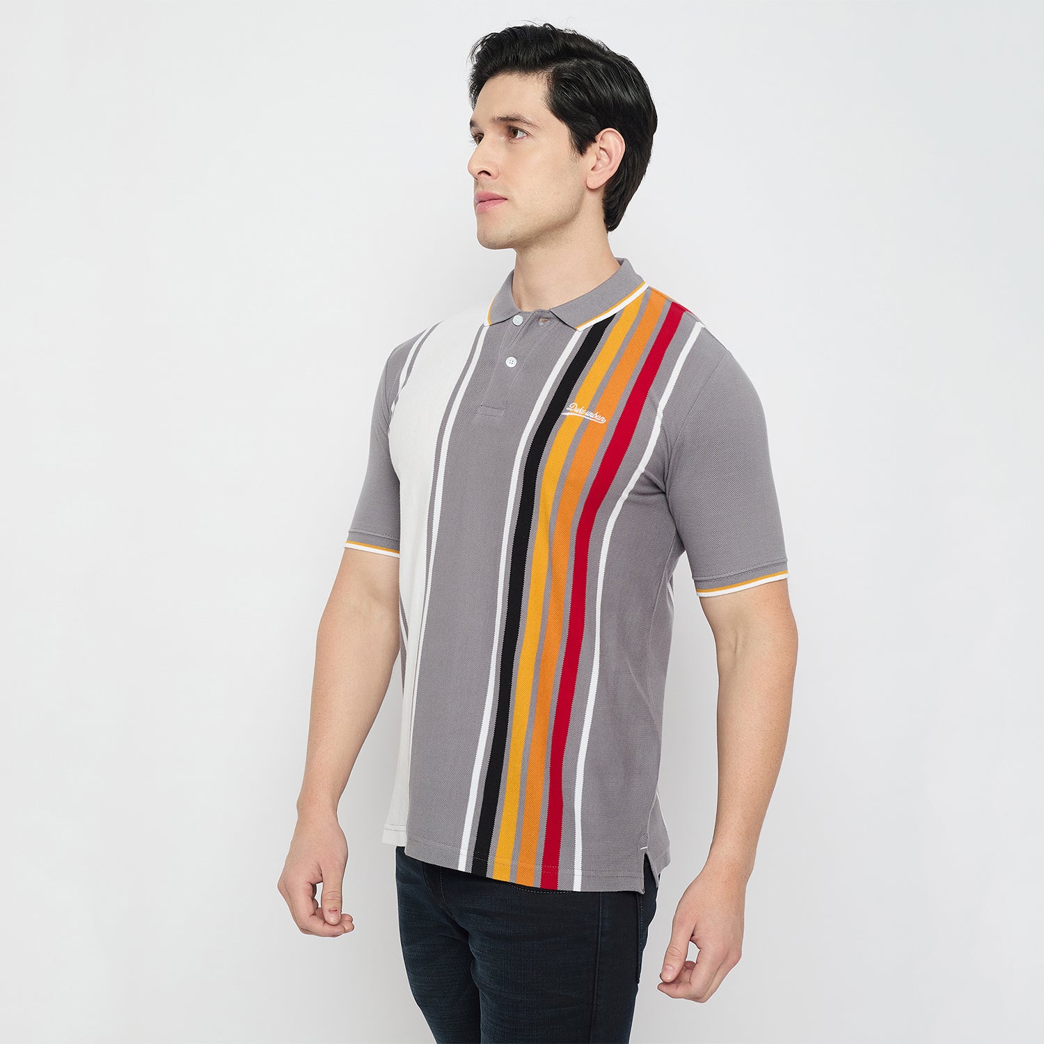 Duke Urban Men Half Sleeve Cotton Polo Tshirt (LF7477)