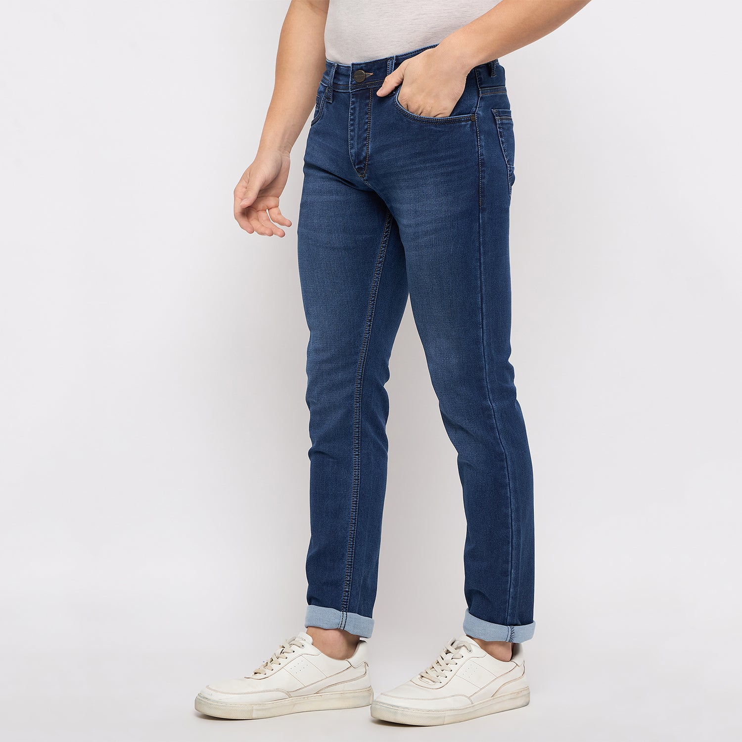 Duke Stardust Men Smart Fit Stretchable Jeans (SDD5621)