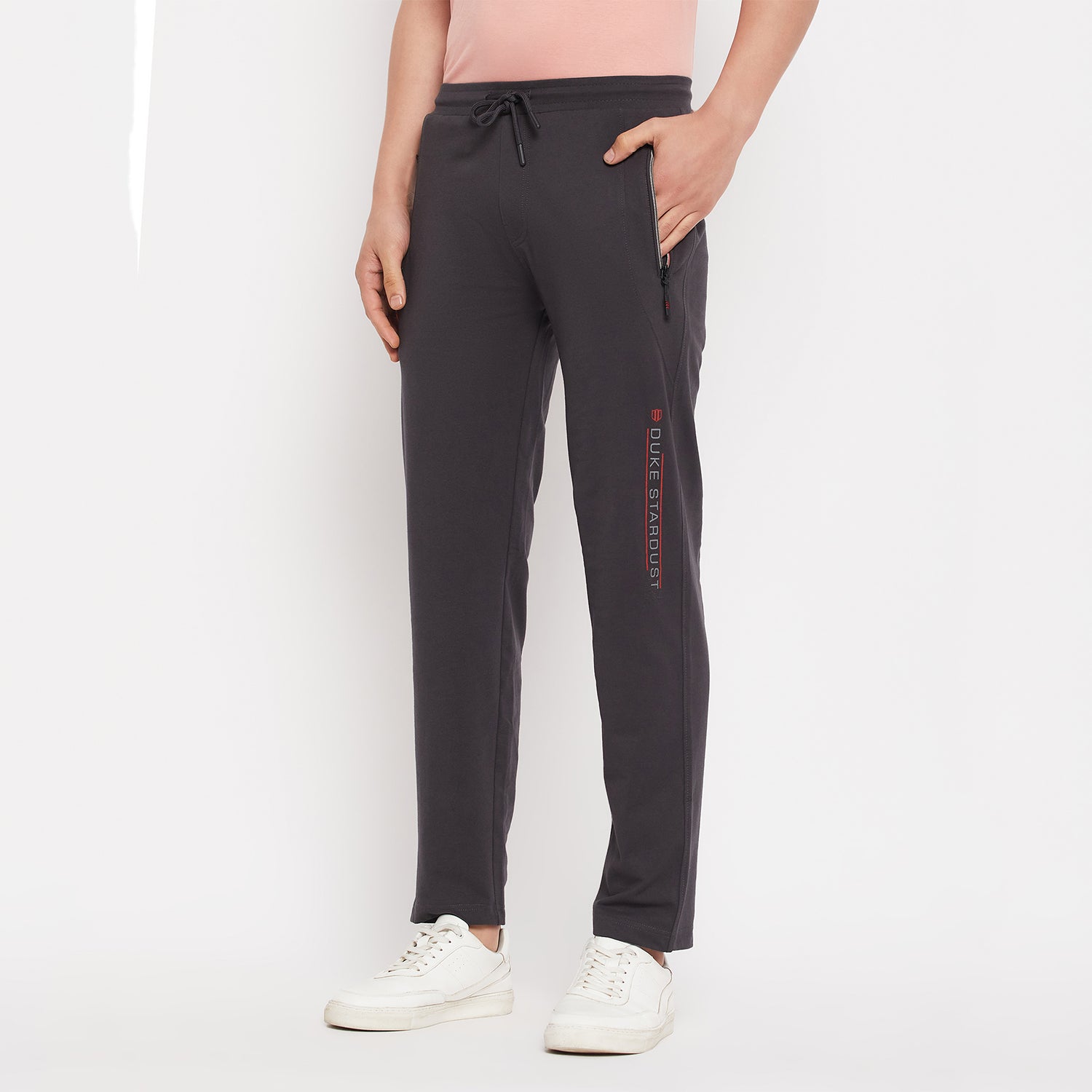 Duke Urban Men Solid Track Pant (LF5692)