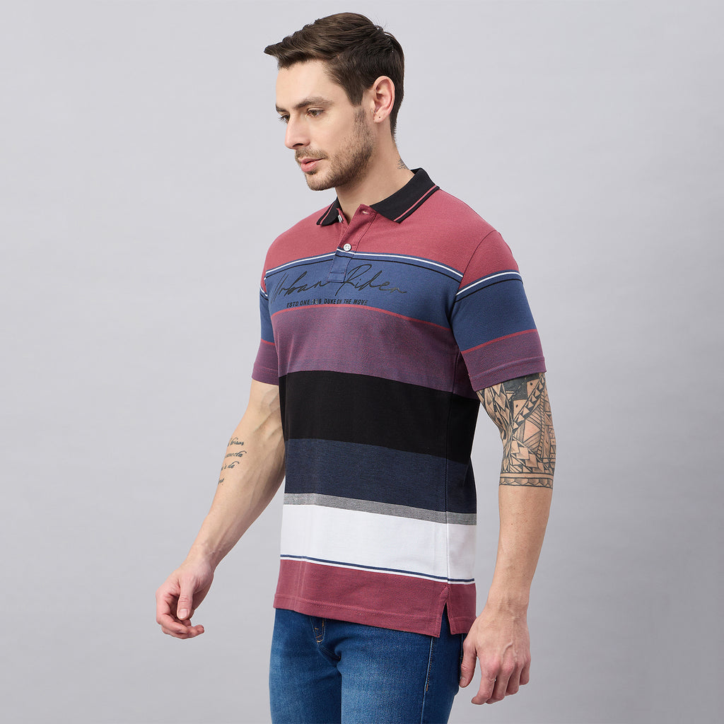 Duke Urban Men Half Sleeve Cotton Polo Tshirt (ON1424)