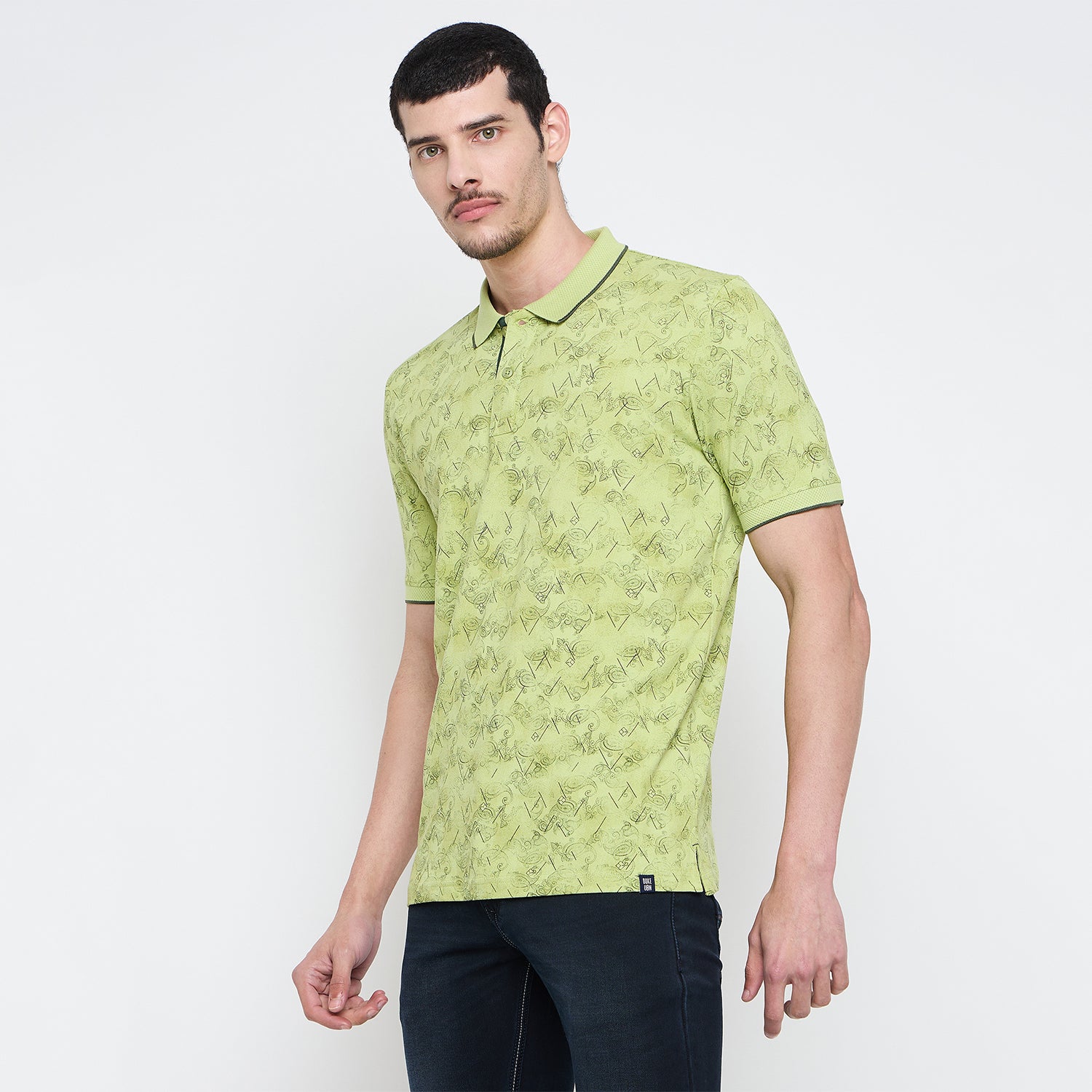 Duke Urban Men Half Sleeve Cotton Polo Tshirt (LF7407)