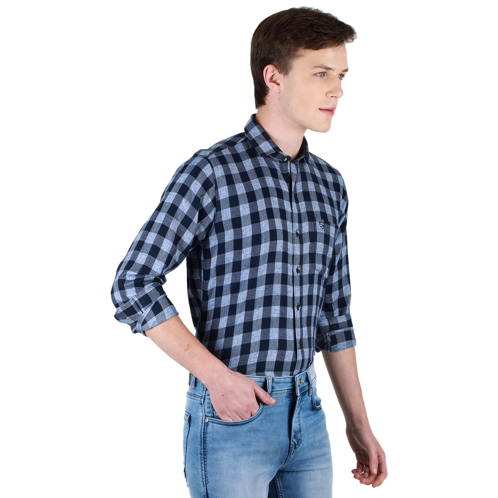 Duke Stardust Men Full Sleeve Cotton Shirt (SD8CKLA)