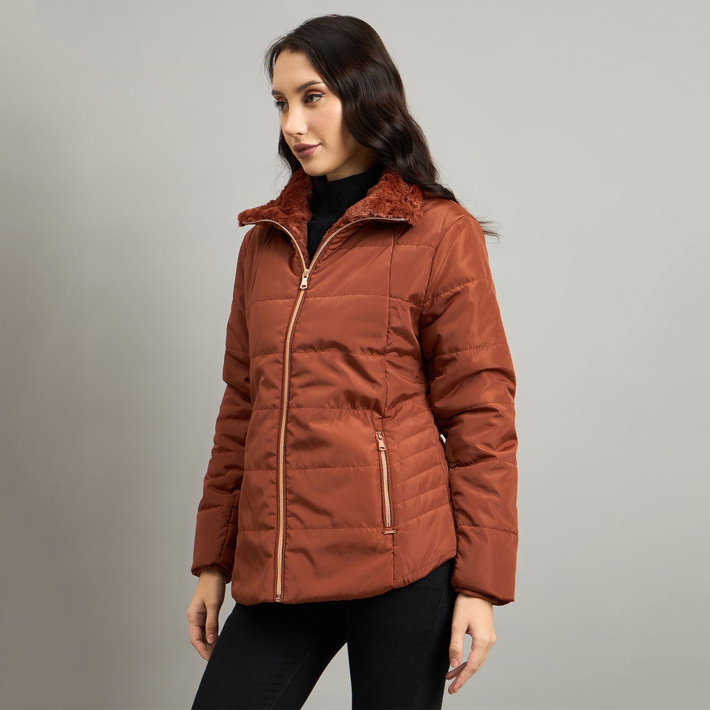 Duke Urban Women Short Style Collared Jacket (SDZ4112)