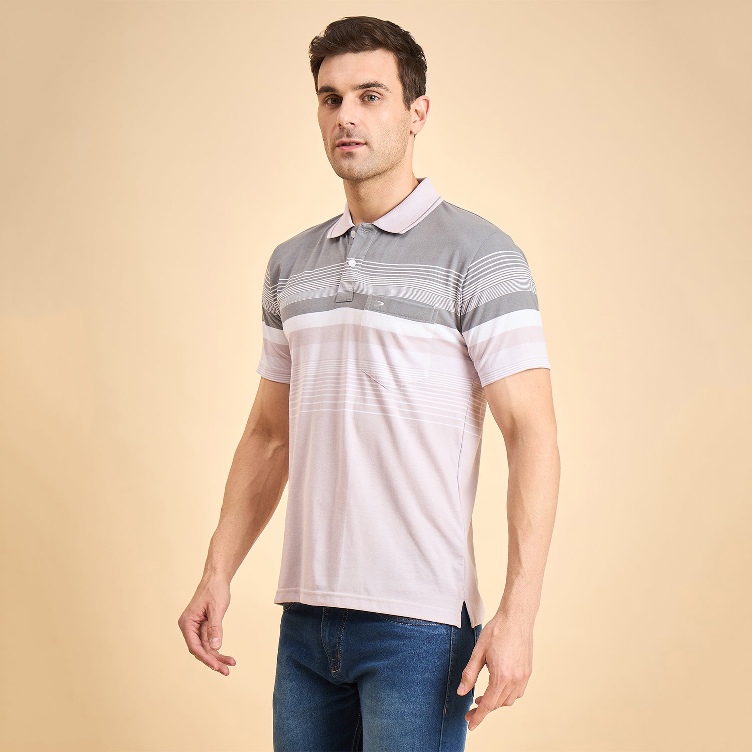 Duke Urban Men Half Sleeve Cotton Polo Tshirt (ON2107)