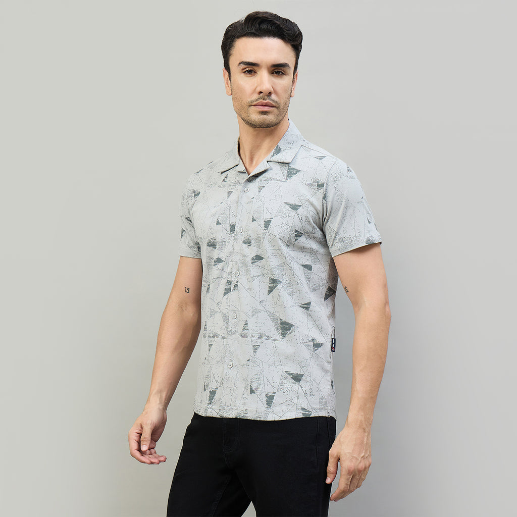 Duke Urban Men Regular Half Sleeve Cotton Shirt (LF6091A)