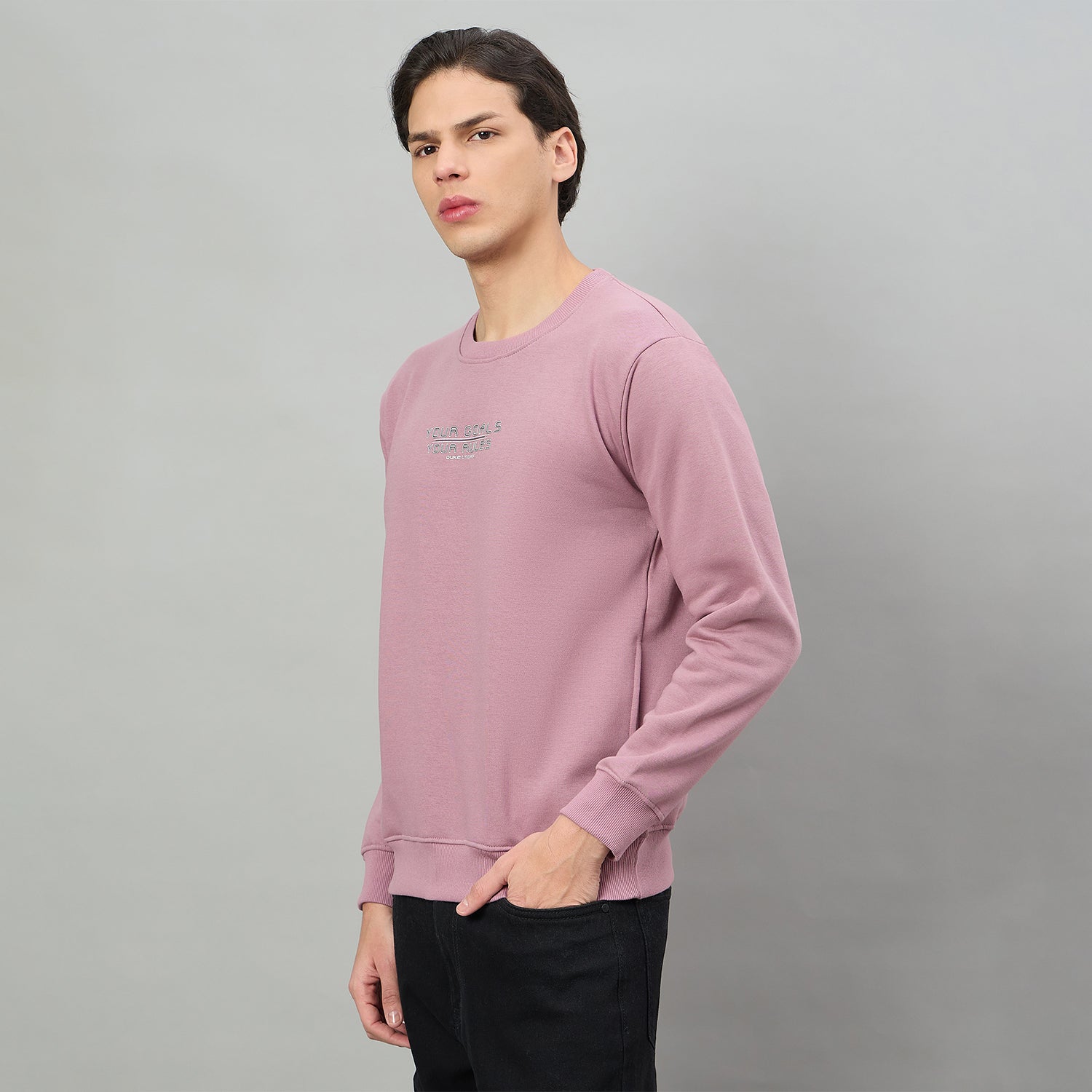 Duke Urban Men Round Neck Full Sleeve Regular Sweatshirt (LF6551)