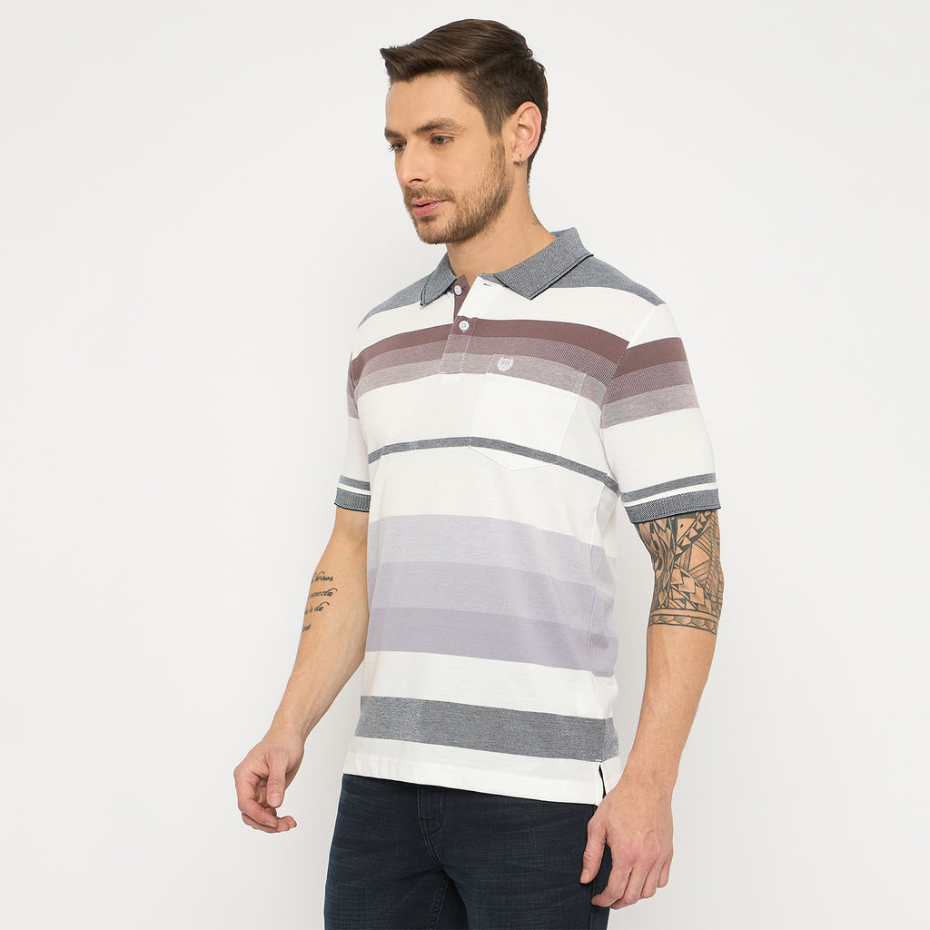 Duke Urban Men Half Sleeve Cotton Tshirt (LF7377)