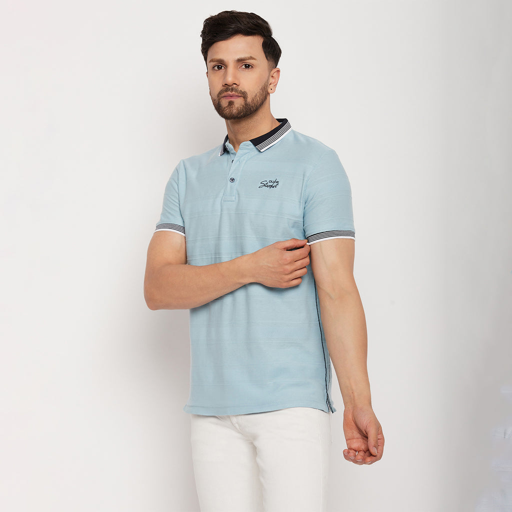 Duke Stardust Men Half Sleeve Cotton T-shirt (LF5836)