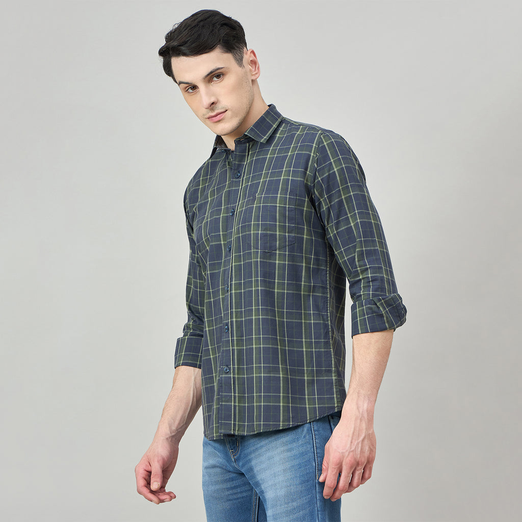 Duke Urban Men Full Sleeve Cotton Shirt (SDO8CKBA)