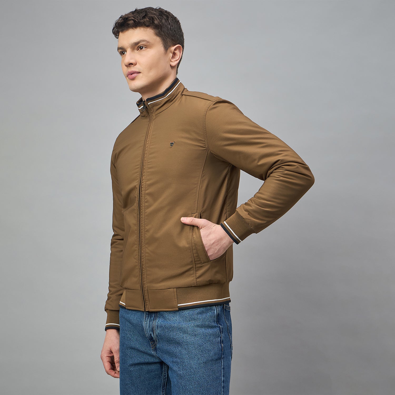 Duke Urban Men Full Sleeve Slim Fit Reversible Jacket (SDZ3190)