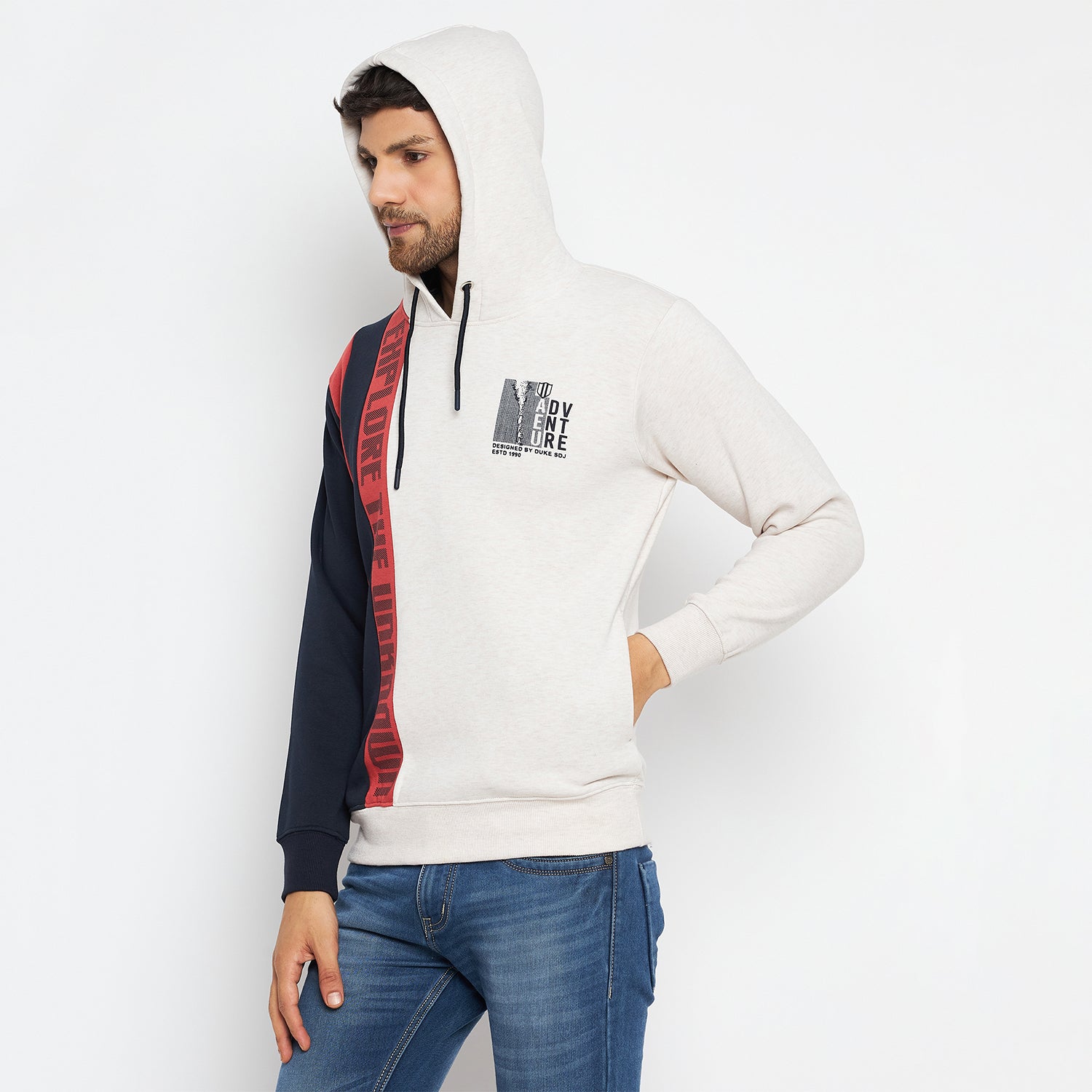 Duke Urban Men Hooded Sweatshirt (LF6178)
