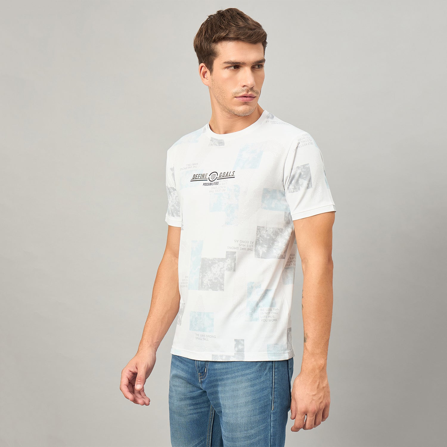 Duke Urban Men Half Sleeve Cotton Tshirt (LF7610)