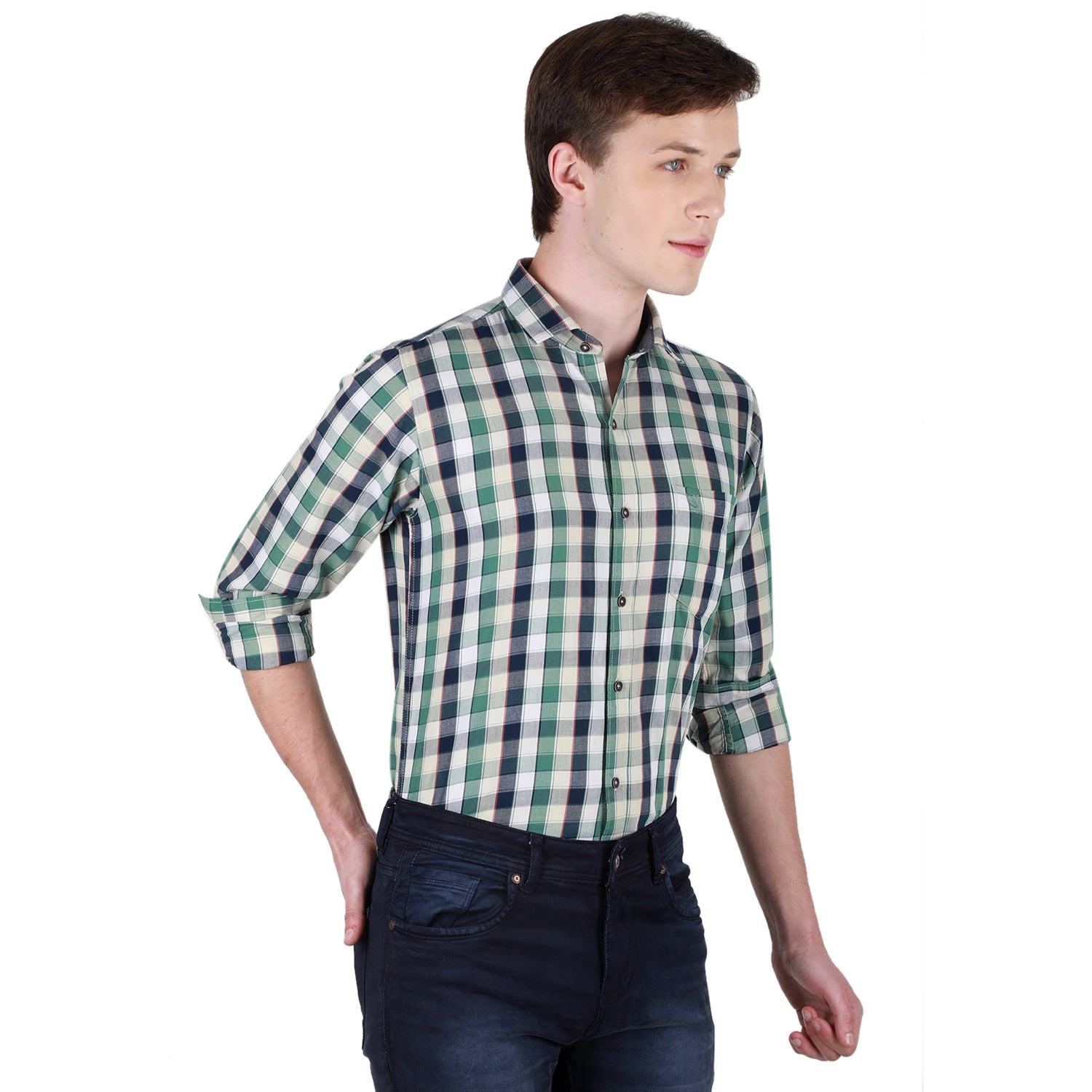 Duke Urban Men Full Sleeve Cotton Shirt (SDO8CKTX)