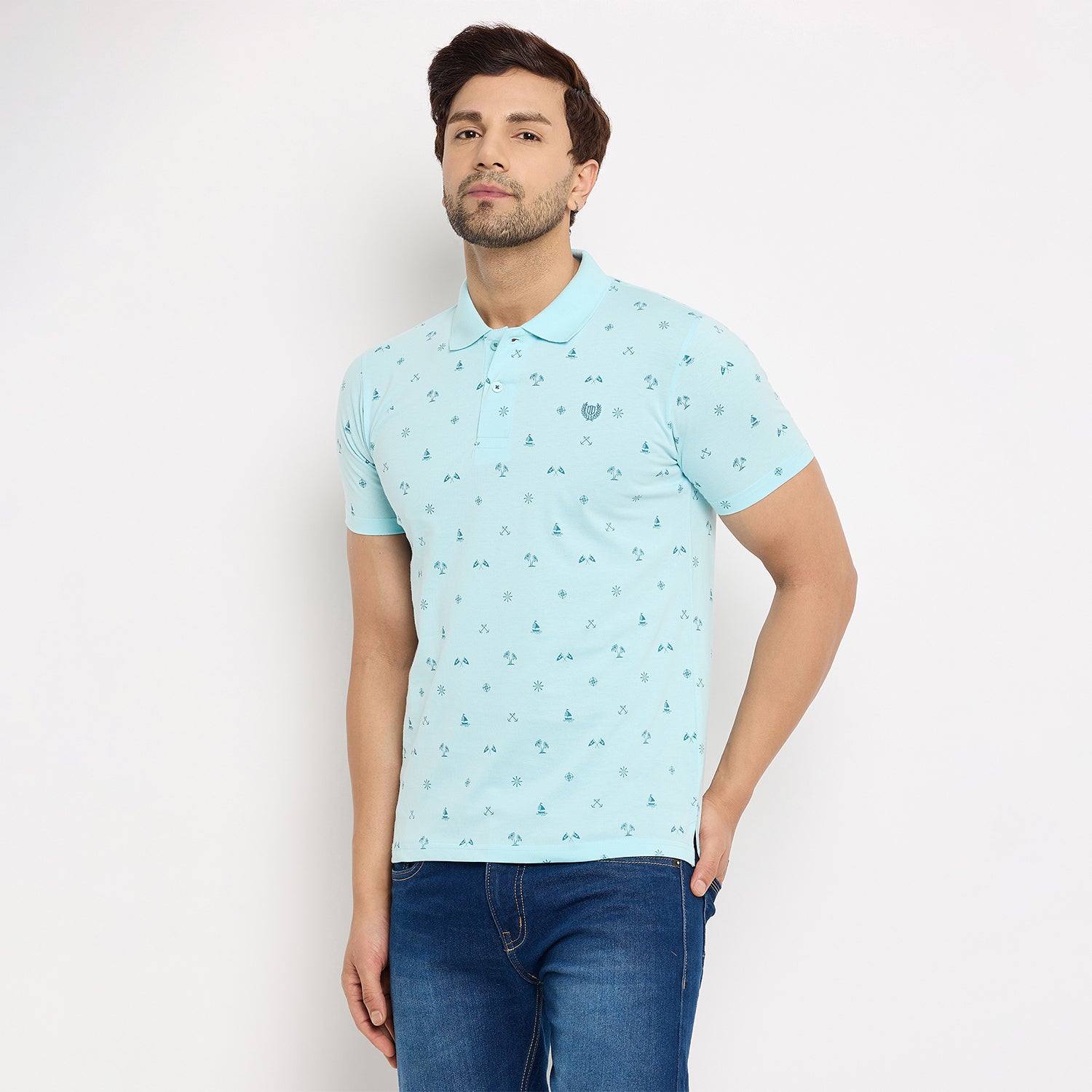 Duke Urban Men Half Sleeve Cotton T-Shirt (SD59)