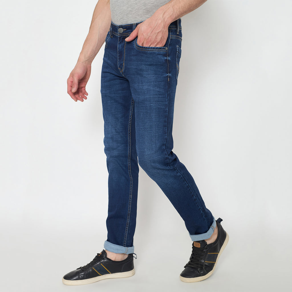 Duke Urban Men Narrow Bottom Stretchable Jeans (SDD5735N)