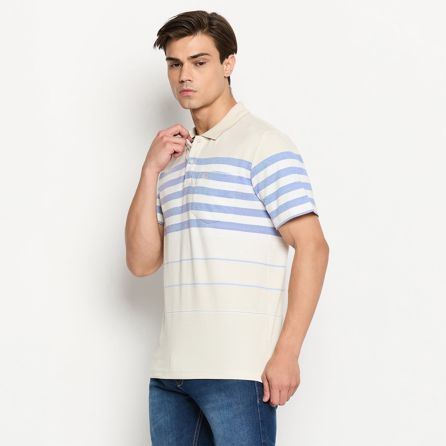 Duke Strardust Men Half Sleeve Cotton T-shirt (LF7075)