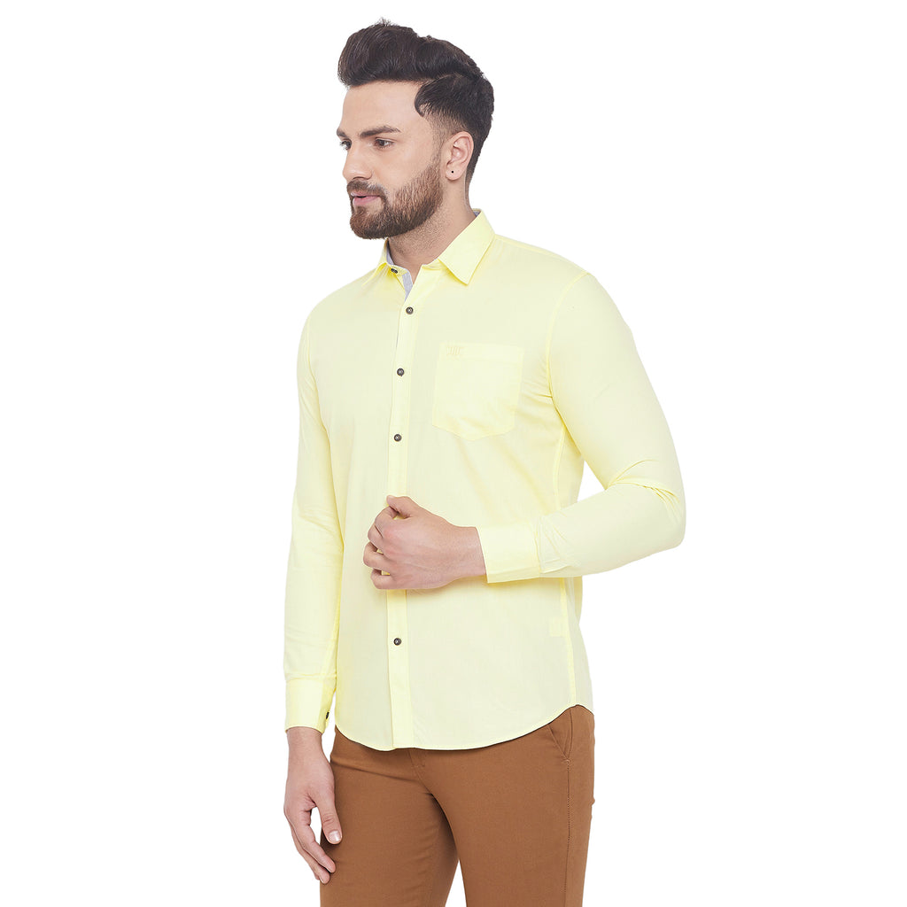 Duke Stardust Men Full Sleeve Cotton Shirt (O88CFEQ)