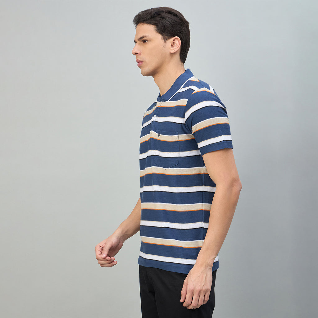 Duke Urban Men Half Sleeve Cotton Tshirt (LF7652)