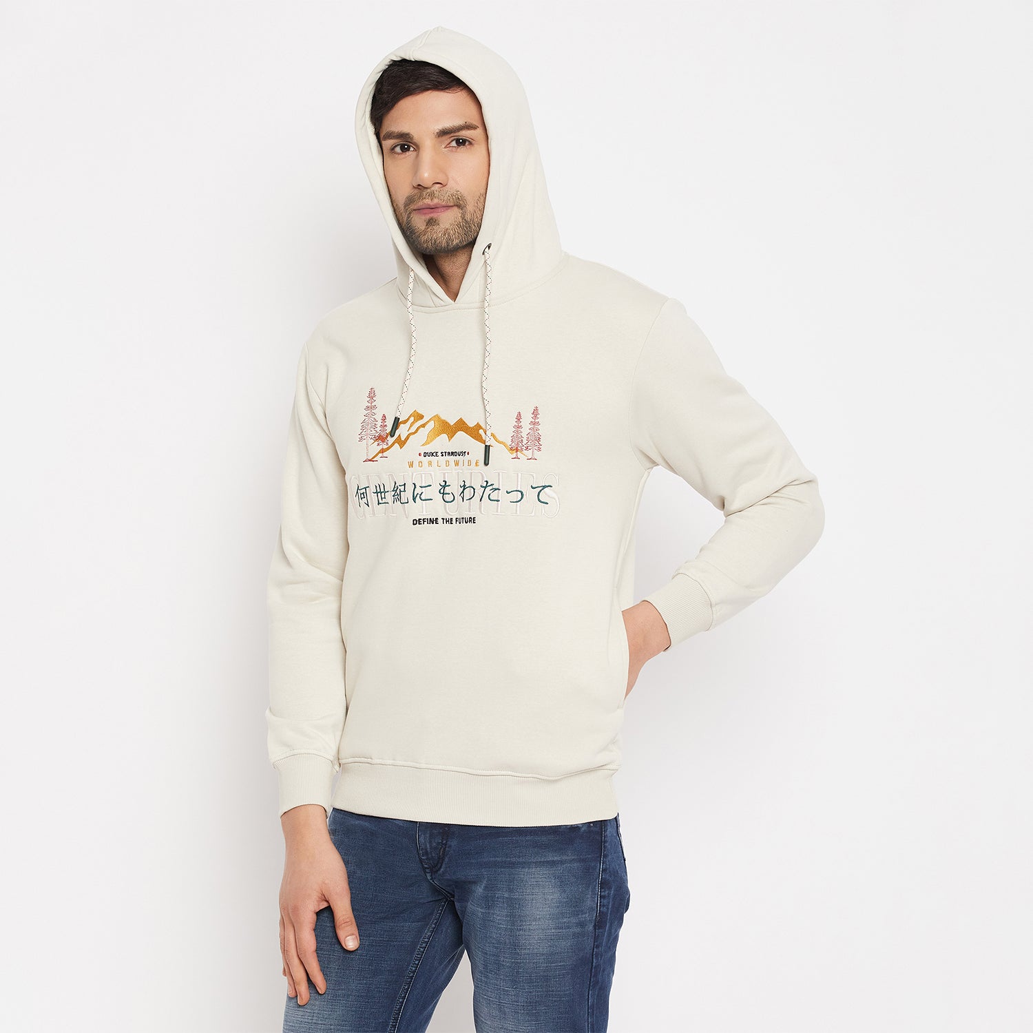 Duke Urban Men Hooded Sweatshirt (LF6246)