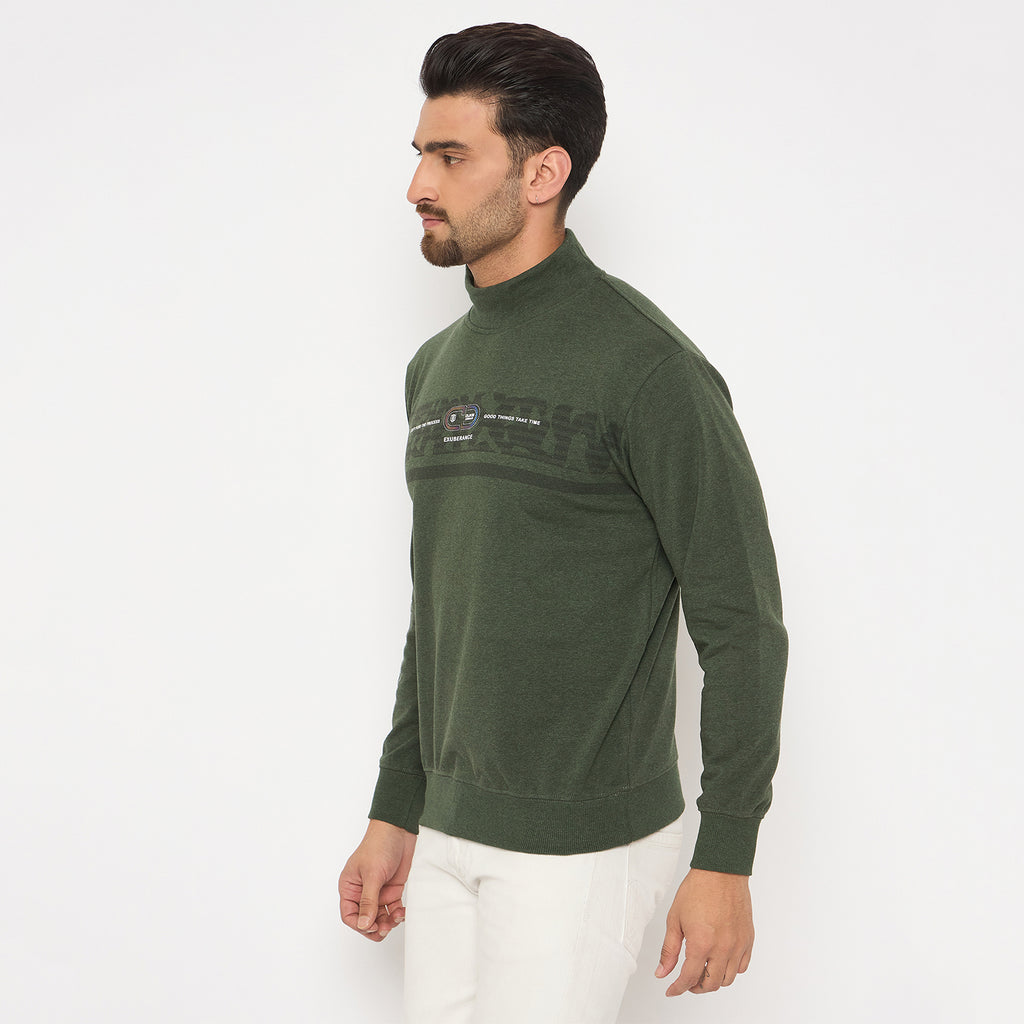 Duke Urban Men Full Sleeve Turtle Neck Sweatshirt (LF6393)