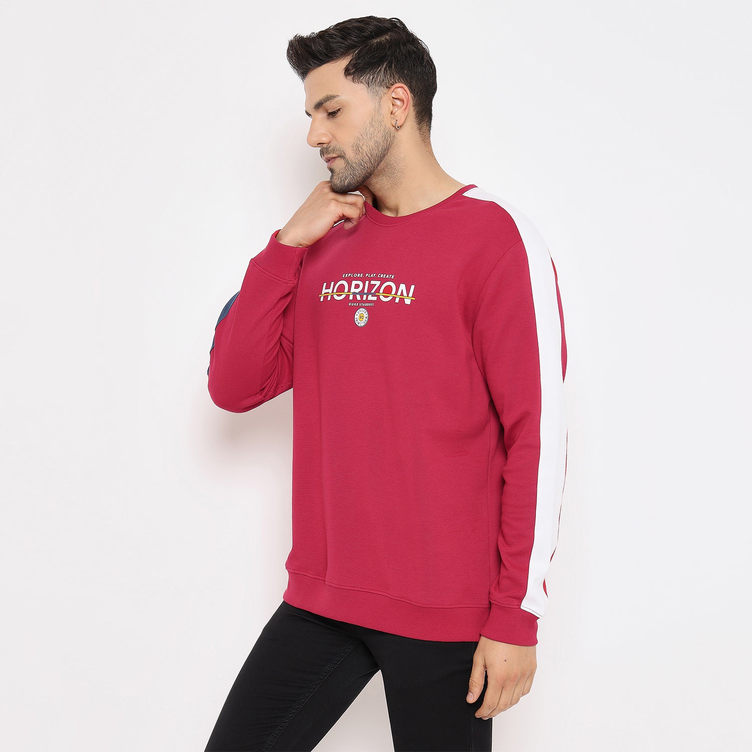 Duke Urban Men Round Neck Sweatshirt (LF6262)