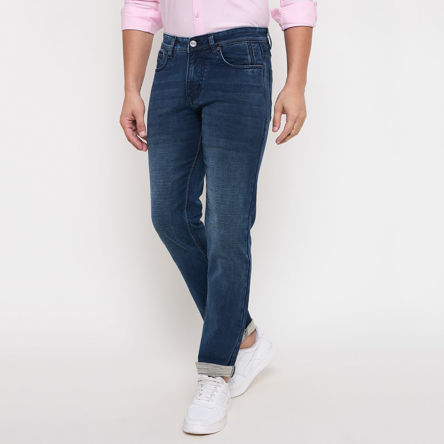 Duke Urban Men Comfort Fit Stretchable Jeans (SDD5660C)