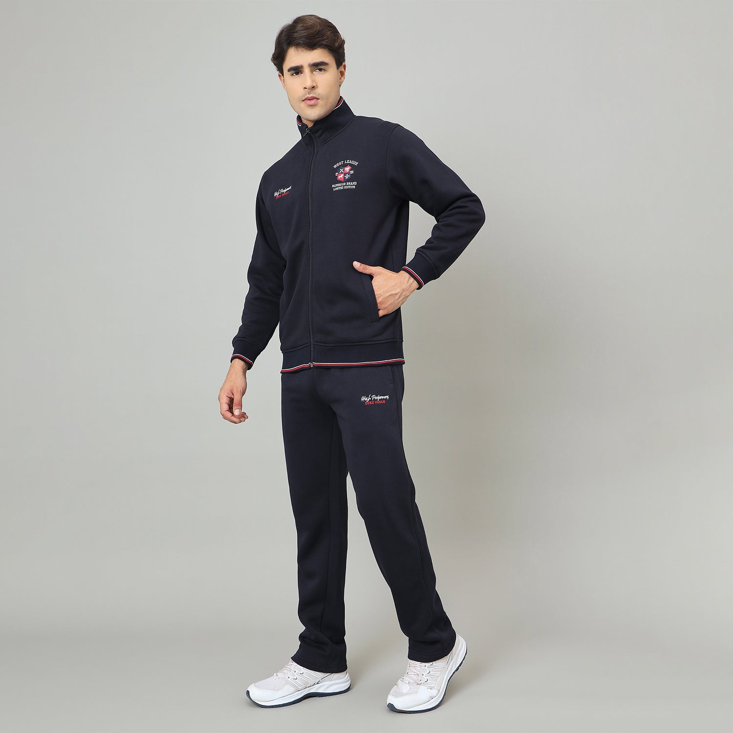 Duke Urban Men Full Zip Regular Tracksuit (LF6050)